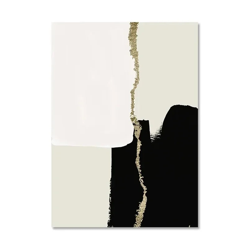 LYON WANDDEKORATION – MODERNES LEINWAND SET SCHWARZ & BEIGE