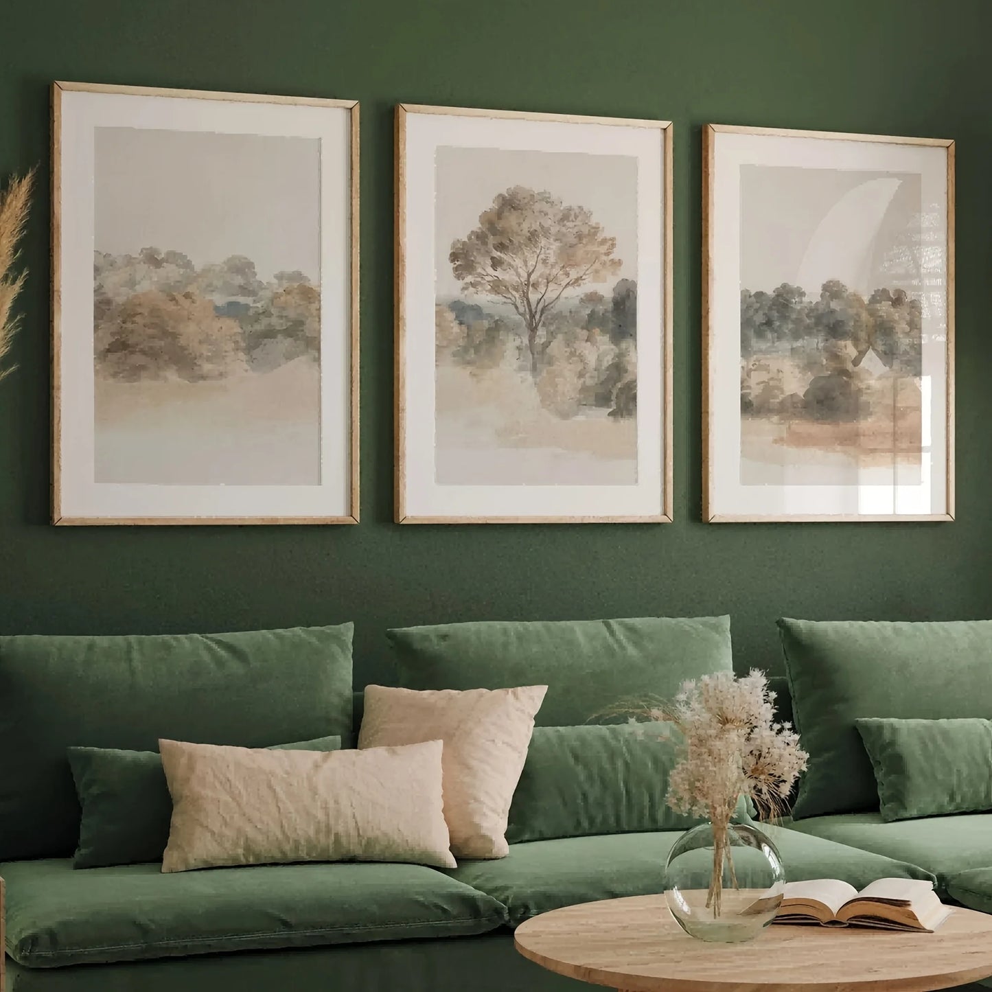 AVIGNON WANDDEKORATION – NATUR LEINWAND IM PREMIUM DESIGN