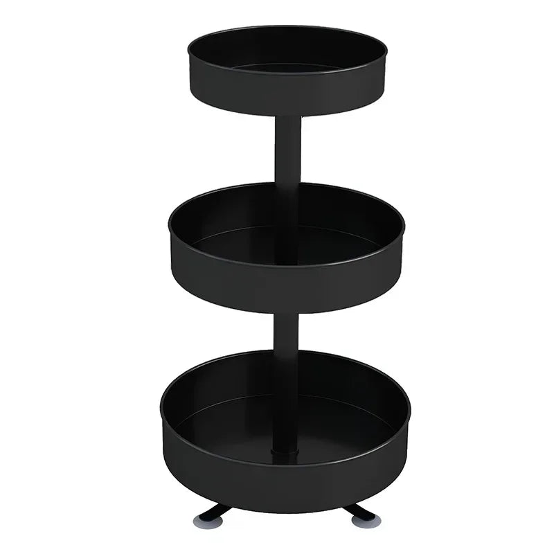 DREHBARES REGAL – KÜCHENORGANIZER MIT 360° FUNKTION