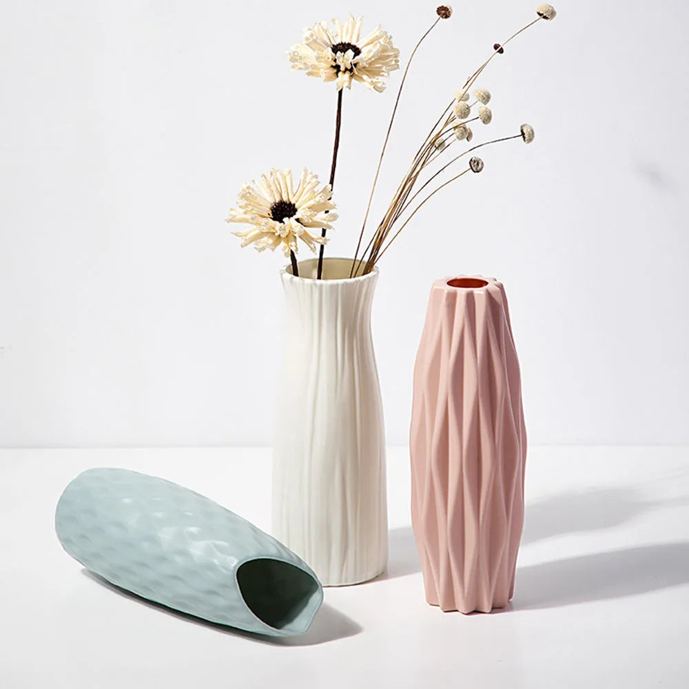 3D DESIGN VASEN – MODERNE DEKO-VASEN AUS PE FÜR BLUMENARRANGEMENTS