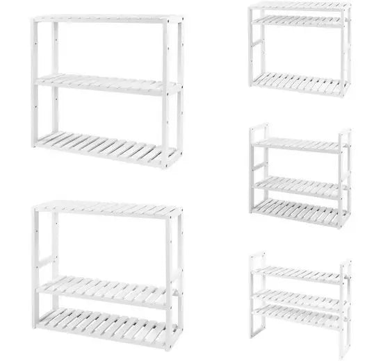 MERIVA BAMBUS-REGAL – FREISTEHEND & WANDMONTAGE