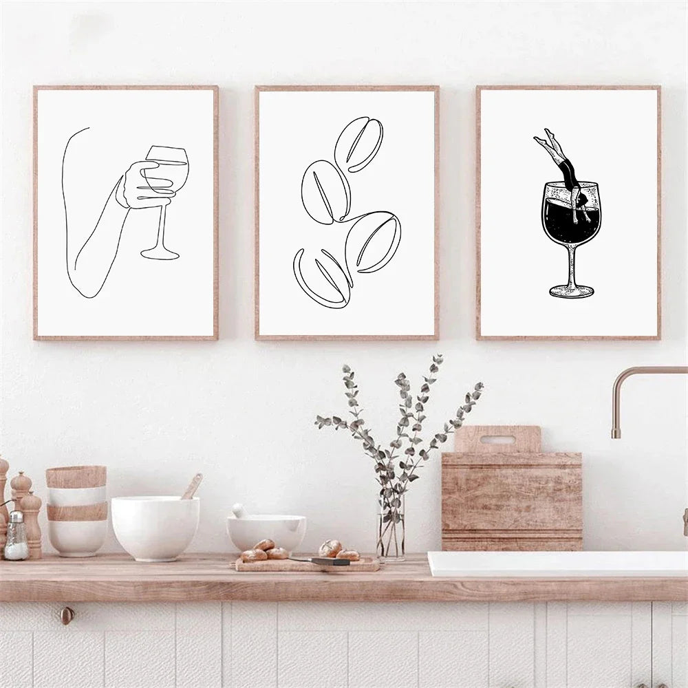 ELARA LEINWAND – MINIMALISTISCHES WANDBILD IM PREMIUM DESIGN