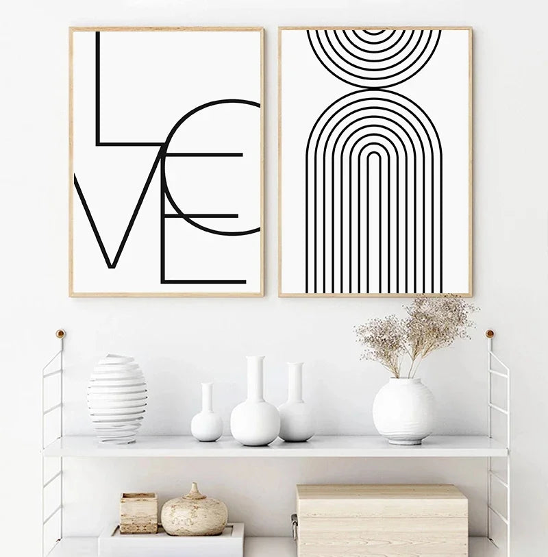 ELARA LEINWAND – MINIMALISTISCHES WANDBILD IM PREMIUM DESIGN