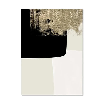 LYON WANDDEKORATION – MODERNES LEINWAND SET SCHWARZ & BEIGE