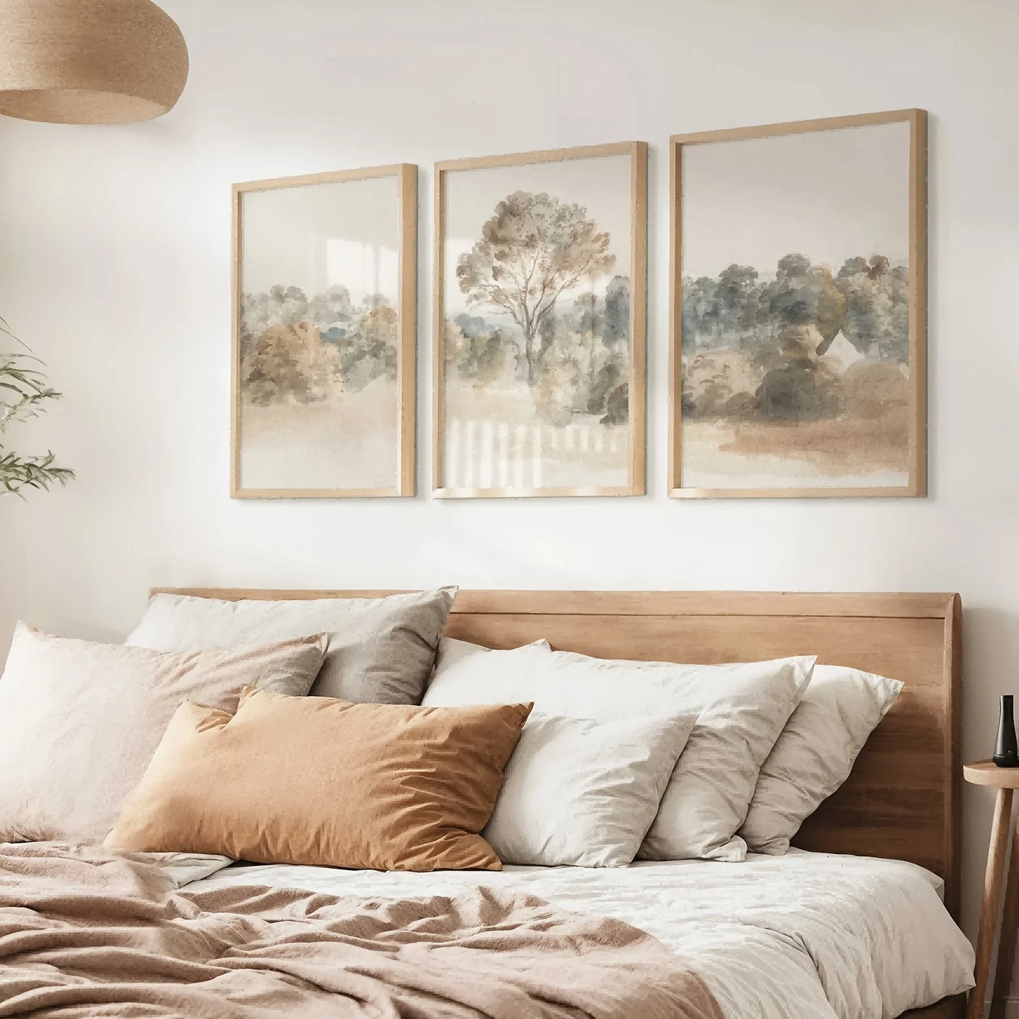 AVIGNON WANDDEKORATION – NATUR LEINWAND IM PREMIUM DESIGN
