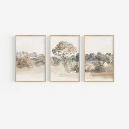 AVIGNON WANDDEKORATION – NATUR LEINWAND IM PREMIUM DESIGN