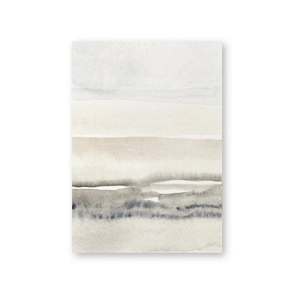 ELENIA WANDDEKORATION – NATUR LEINWAND IN BEIGE & HELLEN TÖNEN