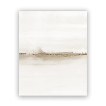 ELENIA WANDDEKORATION – NATUR LEINWAND IN BEIGE & HELLEN TÖNEN