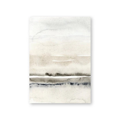 ELENIA WANDDEKORATION – NATUR LEINWAND IN BEIGE & HELLEN TÖNEN