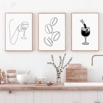 ELARA LEINWAND – MINIMALISTISCHES WANDBILD IM PREMIUM DESIGN